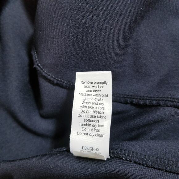 Athleta Activewear 1/2 Zip Stripe Pull Over with Pockets - Picture 10 of 11